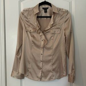 WHBM Silk Stretch Blouse -sz. 6